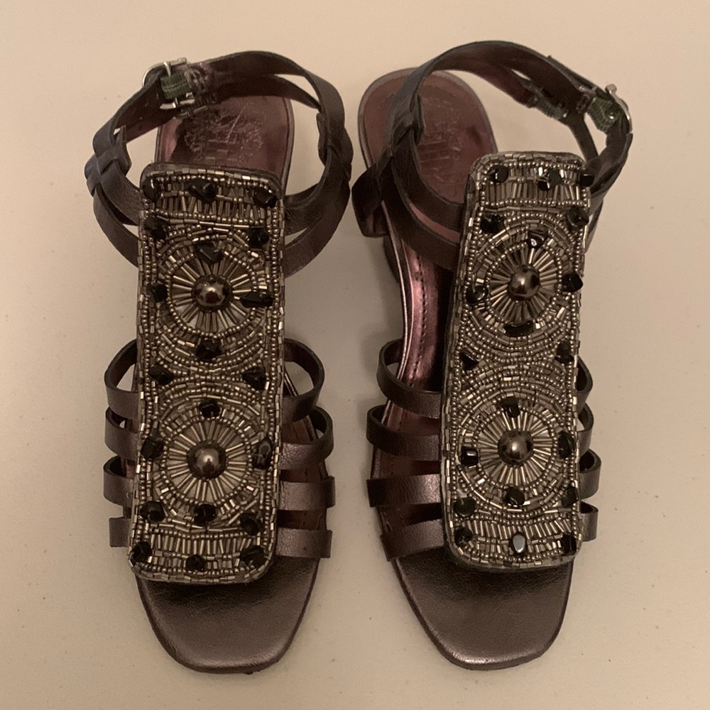 Vince Camuto leather wedges sandals